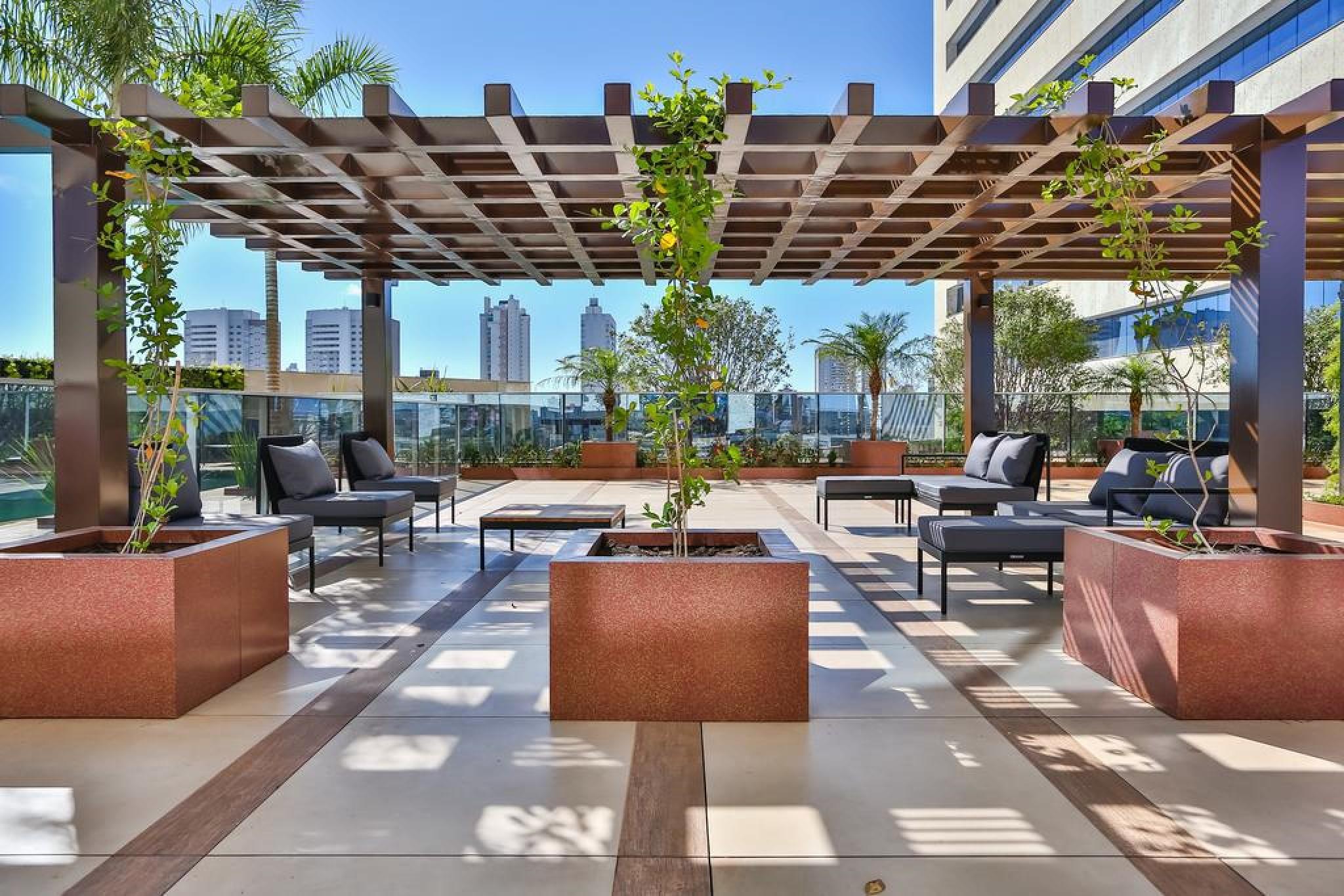 Transamerica Collection Goiania Luaran gambar Rooftop garden