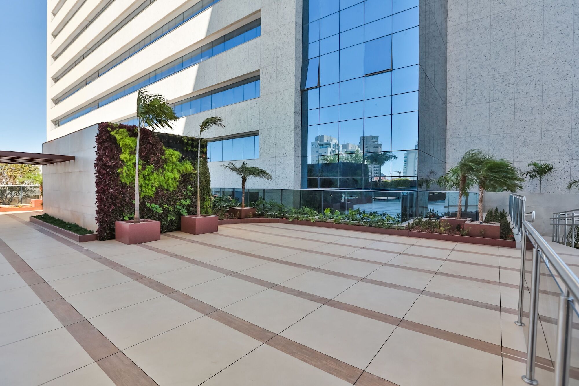 Transamerica Collection Goiania Luaran gambar The rooftop of the hotel
